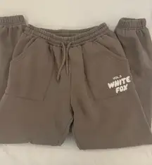 White Fox Boutique Sweatpants