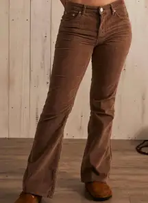 BDG Corduroy Pants High Rise Wide Leg Urban Outfitters size24.         order132