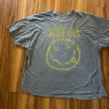 Urban outfitters oversized nirvana tee