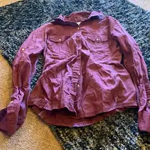 Converse one star button down M