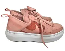 WOMEN'S NIKE COURT VISION ALTA TXT PLATFORM SNEAKERS 9.5 pink basketball casual