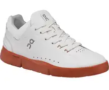 NWOB On Cloud Running The Roger Advantage Sneakers in White / Canyon