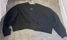 Nike Cropped Crewneck Sweatshirt
