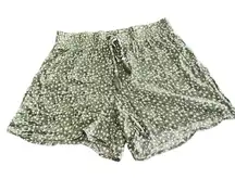 Retrology flowers shorts top size M