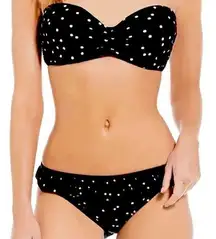 New Kate Spade Women's Anna Maria Island Black and Pink 2ps bikini set Size Medi