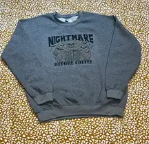 Gildan Nightmare Before Coffee Crewneck