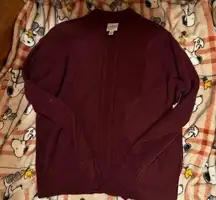 St. John’s maroon sweater xl new