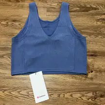 Ribbed Softstreme Cropped Tank   New with tags