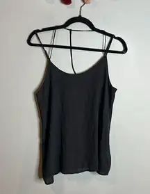 🌺 Pookie & Sebastian charcoal strappy tank top