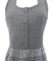 silver vintage maxi dress size extra small xs 2 4