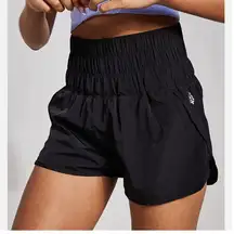 Free People  Movement Black Shorts