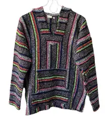 Vintage Emisa size M woman’s loose woven hoodie.