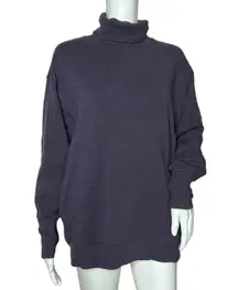 Athleta Sweatshirt Women Small Purple Balance Cinch Turtleneck Casual Athleisure