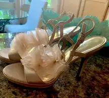 Jacqueline ferrar Satin high heel sandals