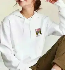 Van's collab urban outfitters Boyfriend Hoodie Size Medium Exc Con