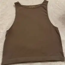 By Together Seamless Brown Sleeveless Top