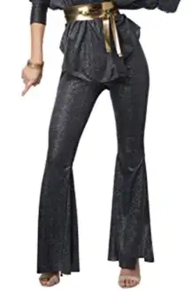 🎃🩷5 for $25 *NWOT*Women’s XS silver sparkly disco/bell bottom costume pants