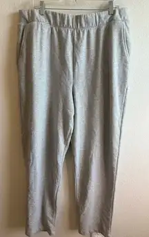 Lands End Gray Sweat Pants Size Large 14-16 New With Tags