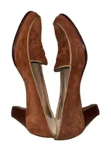 Geoffrey Beene Brown Suede Shoes Size 8