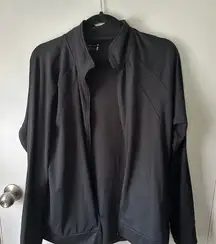 Jockey Black athletic Jacket Lightweight and Modern