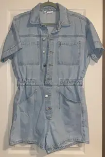 Day & Moon Denim Romper