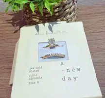 Target 14K Gold Plated Rings