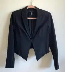 Kenneth Cole Tuxedo Blazer Notched Lapel Spencer Black XS