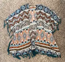 Boutique Fringe Cardigan