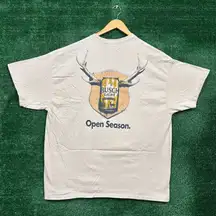 Busch Light Beer Open Season T-Shirt Size Extra Large