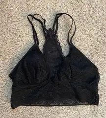 Black Lace Racerback Bralette