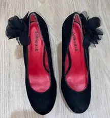 Dollhouse black heels size 8