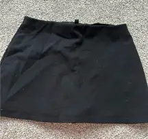 Black Windsor Mini Skirt