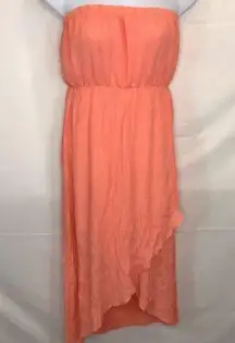 💜EUC Strapless Maxi Dress