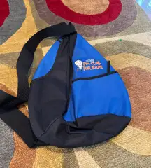 NY Mets Baseball Mr. Met Mascot MLB Fan Club For Kids Sling Backpack Bag Blue