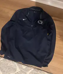 Nike Dri-Fit Pullover Women’s Penn State Nittany Lions Half-Zip Navy Blue M