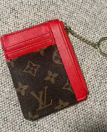 Upcycled Designer Cardholder Keychain