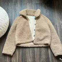 ASTR Teddy Fuzzy Jacket