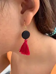 Handmade Homemade Tassel Earrings