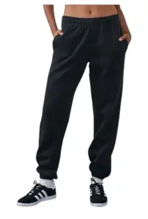 New COTTON ON Women's Plush Essential Gym Sweatpants Black XSmall