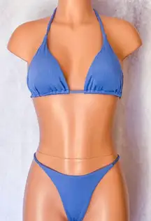 Boutique Periwinkle, Halter, Bikini Set