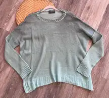 Wooden ships swing‎ knit sweater antique aqua women’s size S / M