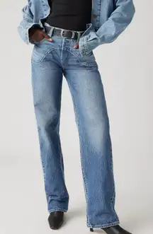 Levi's Premium 501® '90S WESTERN Mid Rise Loose WOMEN'S JEANS Sz 31x30