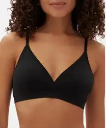 Gap Body NWT Size Small Black Lightweight Pullover Breathe Bra Bralette GPW00153