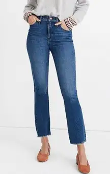 Madewell  Cali Demi-Boot Jeans in Columbus Wash: Comfort Stretch‎ Edition size 28