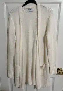 Old Navy Cream Cardigan Knit