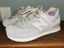 Size 8 - New Balance 574 Bright Lavender W