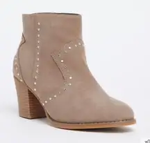 Taupe Ankle Bootie