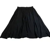 Ava & Viv Pull On Maxi Skirt Size 1X Minimalist Neutral Office Modest Classic