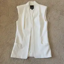 Trouve white vest xs