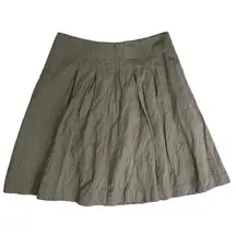 Cabi Brown Pleated Skirt Women's Size 8 | 19-3